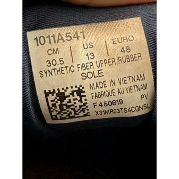 Asics Gel Kayano 26 Running Shoes Midnight Grey Floss 1011A541 Mens Size 13 Wide - Picture 5 of 6